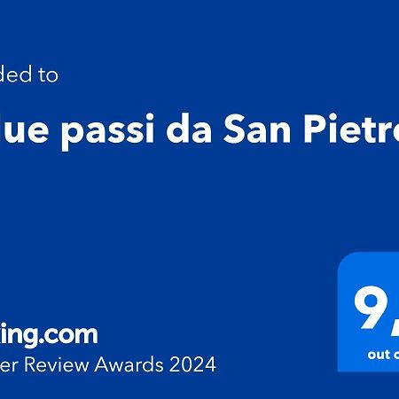 A Due Passi Da San Pietro Bed and Breakfast Rom Eksteriør billede